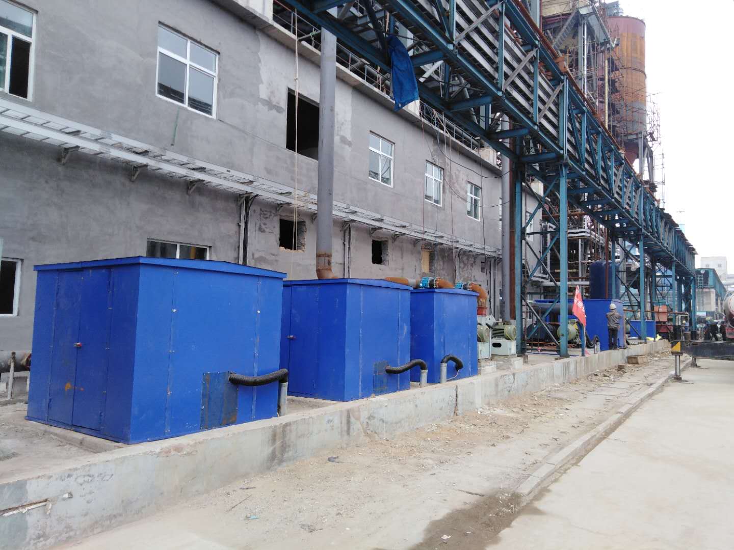 羅茨鼓風(fēng)機(jī)使用現(xiàn)場(chǎng)