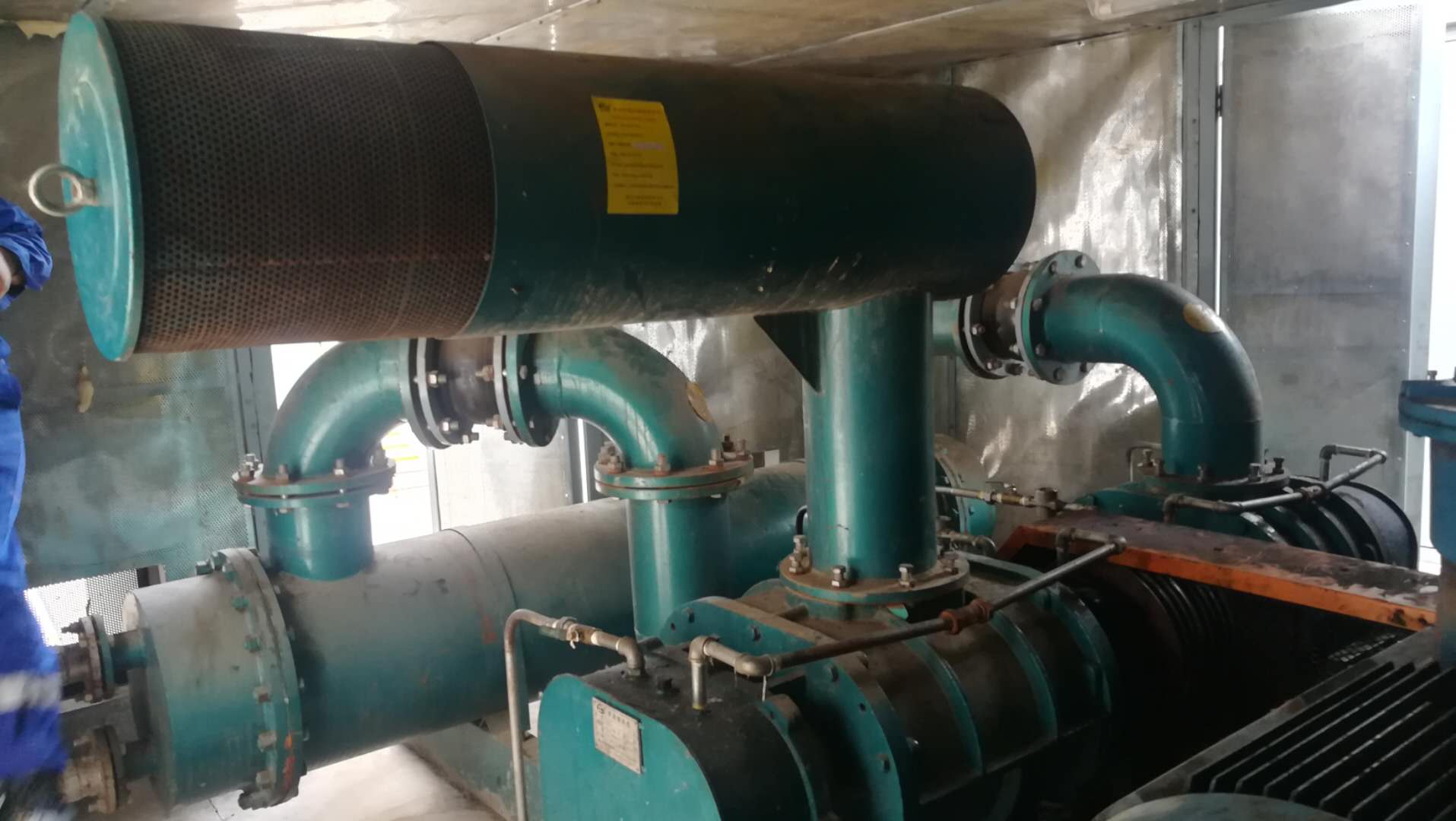 mmk_羅茨鼓風(fēng)機(jī)使用現(xiàn)場